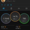 日勤前に14.7kmJOG。