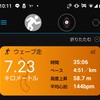 取り合えずウェーブ走🏃