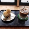 白楽ベーグルで自家製バニラアイスとクリームブリュレ@白楽