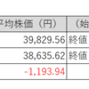 【投資日記】国内株式売買取引週間結果。日経平均株価、TOPIX及び保有株は下落（9月30日から10月4日）