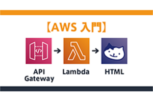 【AWS入門】API GatewayとLambdaでHTMLページを動的に生成してみた