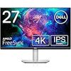 Dell 4K ワイドフレームレスモニター 27インチ S2721QS(3年間無輝点交換保証/AMD FreeSync™/4K/IPS非光沢/DP,HDMIx2/縦横回転,高さ調節/スピーカー付)