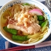 本荘うどんで鯛うどん