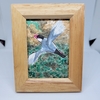 水彩画971枚目｢空飛ぶ文鳥さん｣