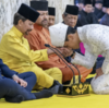 Prince Abdul Mateen " Istiadat Nikah Diraja" ceremony