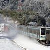 雪晴れの木曽路