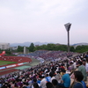 Jリーグ ディビジョン2　第16節 京都サンガF.C. VS 大分トリニータ 2-0 at 西京極総合運動公園陸上競技場