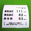 健康診断から、3ヶ月、再再度の受診　血圧編　より。