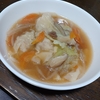 今夜は・・・初めての手作りワンタンメインで　😋