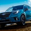 【新型フォレスターF型】「ガイザーブルー&黒内装STIスポーツ設定!」2024年4月11日日本発表！最新情報、サイズ/燃費、価格は？