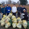 釣り場の清掃活動