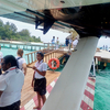 Bravo Maldivesからスピードボートでカンドゥルに到着♪