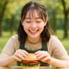 🍔ハンバーガーサンド｜あふれる肉汁と香ばしさにとろける瞬間
