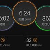 【日報】12月9日　帰宅ラン　6.24km⁉️