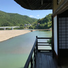 絶景の臥龍山荘に酔い痴れた後に望む遠い借景の宇和島城＠愛媛県大洲市・宇和島市