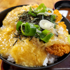 【閉店】餃子センター肉汁屋 伏見店で あんかけカツ丼