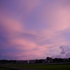 数日前の夕陽雲＆今日の独り言