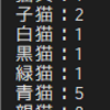 【VBA】Twitter お題「ねこちゃんの数を数える」を解いてみた