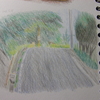 色鉛筆で風景画を描こう