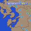 広島県と愛媛県で震度４ 阿蘇市などで震度２