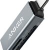 Anker USB-C 2-in-1 カードリーダー SDXC SDHC microSD スマホ⇒デジカメのデータ移動、コピーに便利