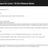 AMD Radeon™ グラフィックス用 Linux® ドライバー 25.10.4 リリース