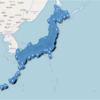 Colaboratory ＋ Foliumで地図マッピングしてみる