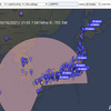 本日の40ｍバンド 7.041MHz(国内)