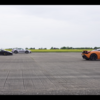 ランボルギーニアヴェンタドールSUVとマクラーレン720Sとポルシェ911ターボSのドラッグレース