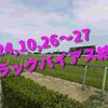 2024,10,26～27 トラックバイアス結果 (東京競馬場　京都競馬場　新潟競馬場)