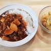 家でカレーをつくりました・・・ポテトサラダつき