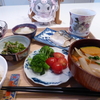 １０月３日　　　きょうの朝ご飯
