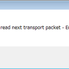 Ts Sniperの出力エラー Unable To To Read Next Transport Packet End Of File Reached の対処方法について 雑記とメモと