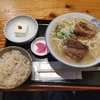 みやら製麺（台東区上野）のソーキそばランチセット