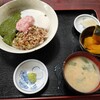 西川口の「あおき食堂」でねばとろ丼定食を食べました★