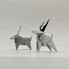 おりがみ：レイヨウ (Origami:Antelope)