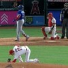 マウンドに倒れ込んだ大谷翔平、２ケタ勝利が見えた。