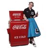 Best!! American Retro AR-15002 Classic Coca-Cola Refrigerated Machine