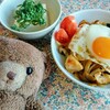 今日のごはん:残り物がメインに！困ったときのエスニック丼