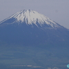 今日の二枚　― 箱根「金時山」登山道から富士山を見た ―