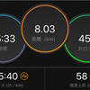 ジョギング8.03km・少し多めに走った…だけど…。