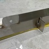 出口LED表示板のステンレスフレーム