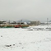 久しぶりに雪のある鉄道風景を撮影