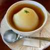 畑仕事の後は玉葱丸ごとスープのランチ「しゃりま」