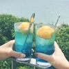 はやすぎた夏の夕日のクリームソーダ〈葉山〉【休日クリームソーダ日和.17】