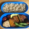 11.20 鶏肉の甘辛炒め＋かぼちゃ煮付け弁当