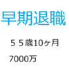 早期退職して１年経ちました