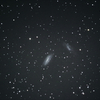 さんかく座 銀河セット NGC672 棒渦巻銀河