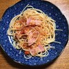 ベーコンのトマトパスタ