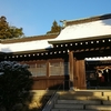 神社冬の情景